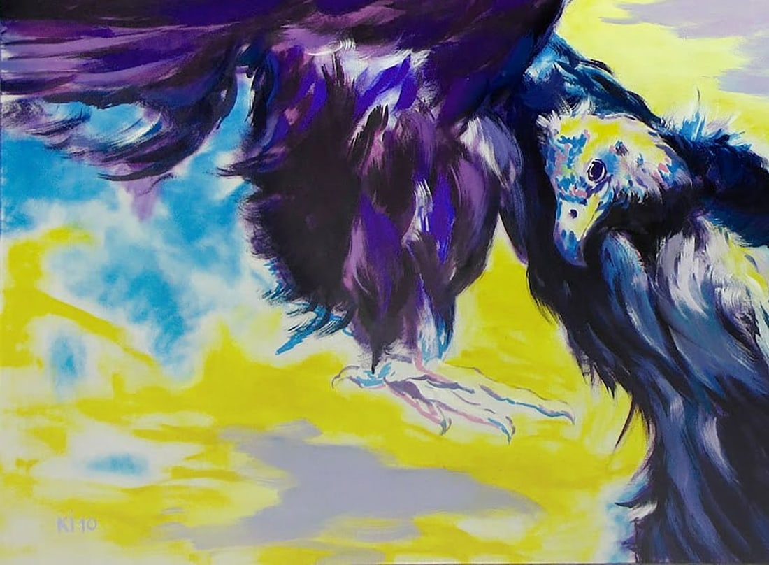 Oil painting Eagles Igor Konovalov - 6
