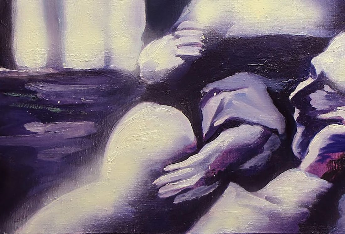 Oil painting I'll call you back Igor Konovalov - 6