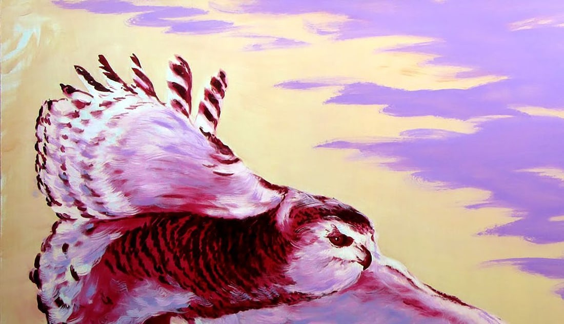 Oil painting Flight Igor Konovalov - 4