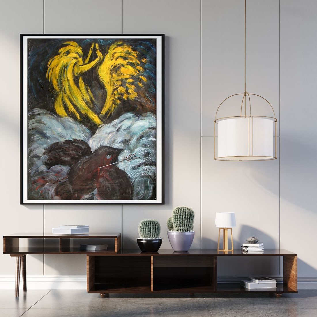 Oil painting Sparrow Igor Konovalov - 3