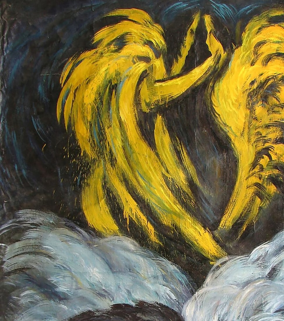 Oil painting Sparrow Igor Konovalov - 4