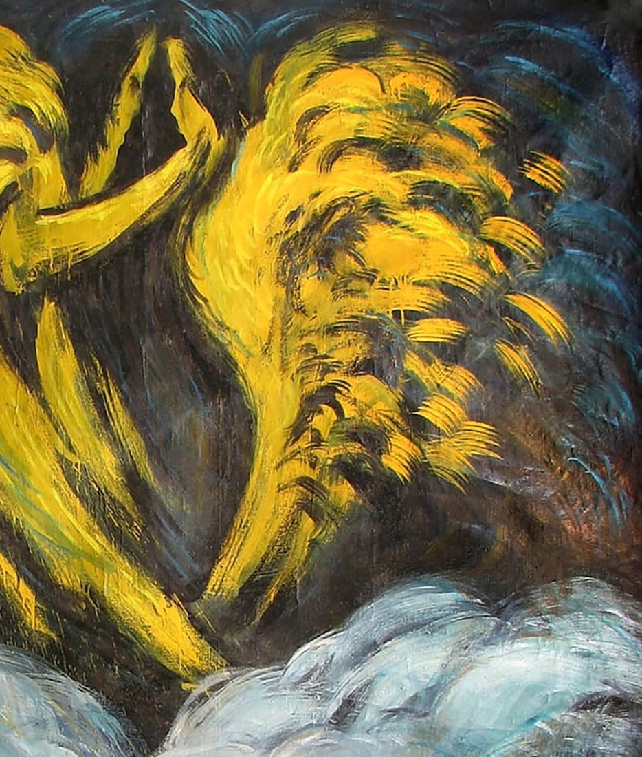 Oil painting Sparrow Igor Konovalov - 5