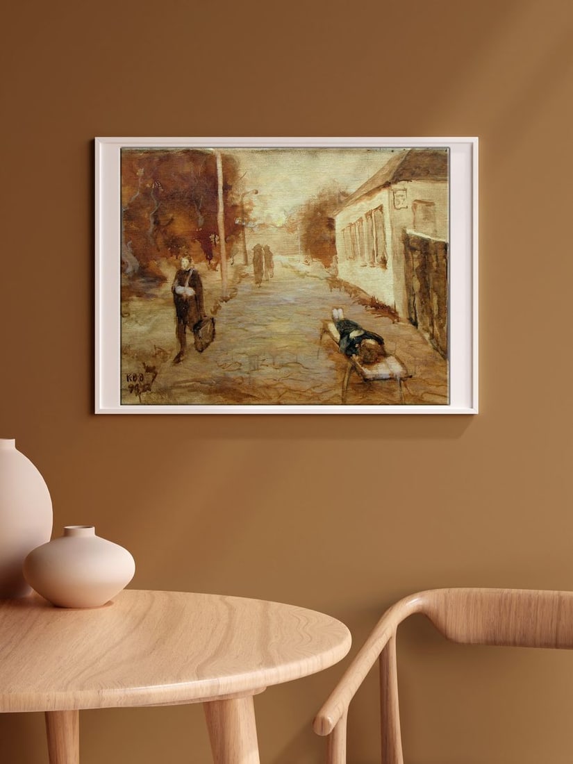 Oil painting Olegovskaya Street Igor Konovalov - 2