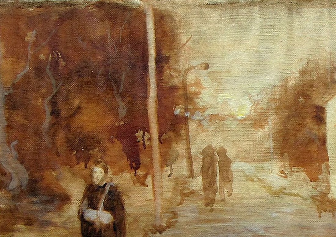 Oil painting Olegovskaya Street Igor Konovalov - 4