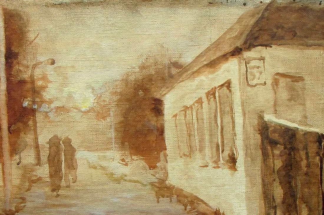 Oil painting Olegovskaya Street Igor Konovalov - 5