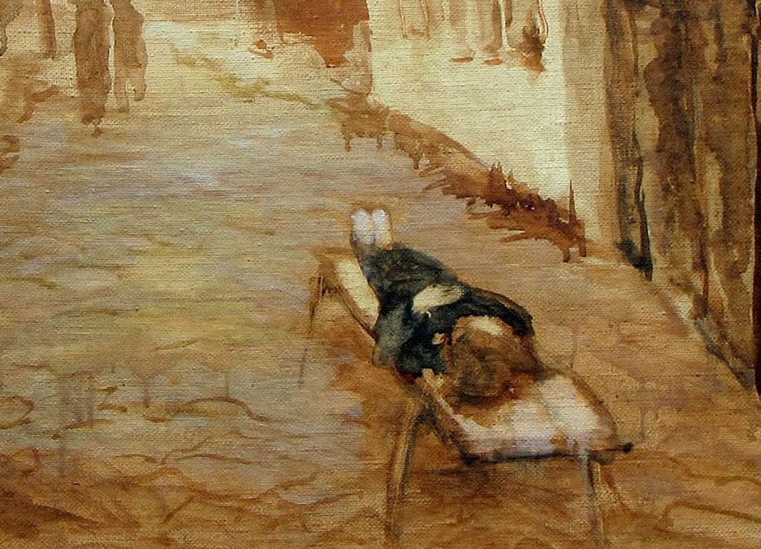 Oil painting Olegovskaya Street Igor Konovalov - 7