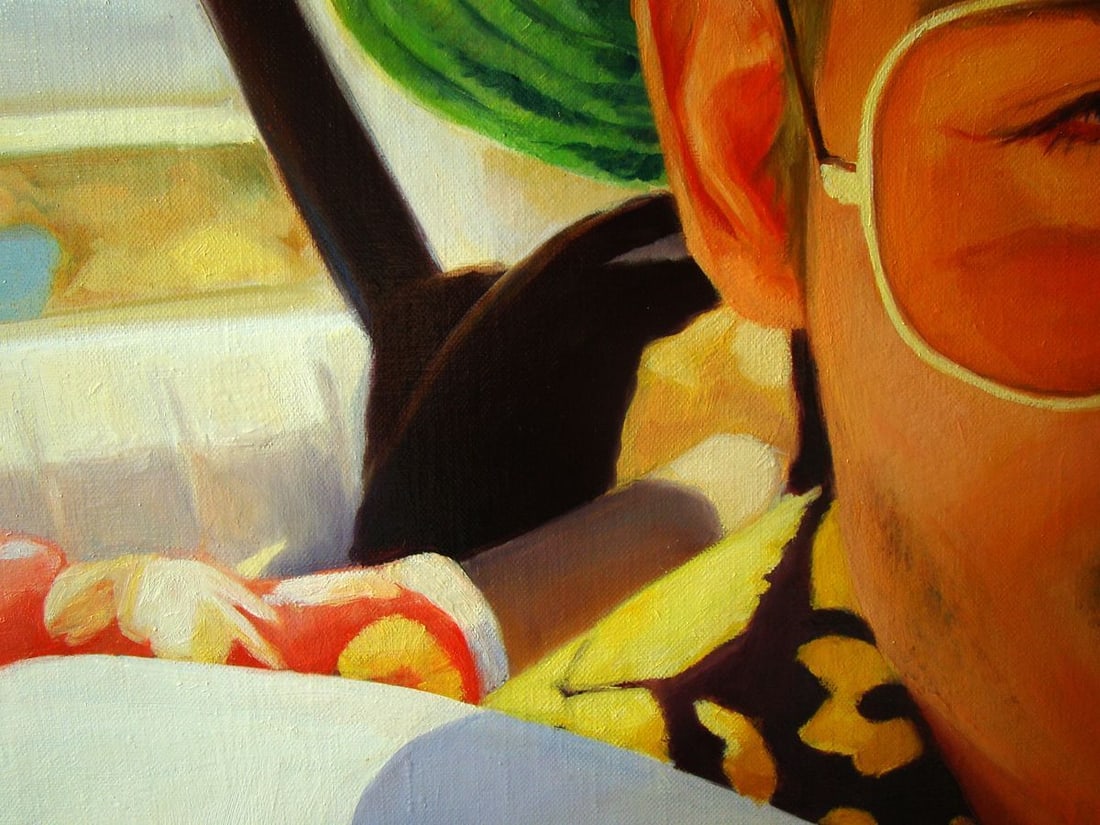 Oil painting Where are you going Yulia Lihina - 7