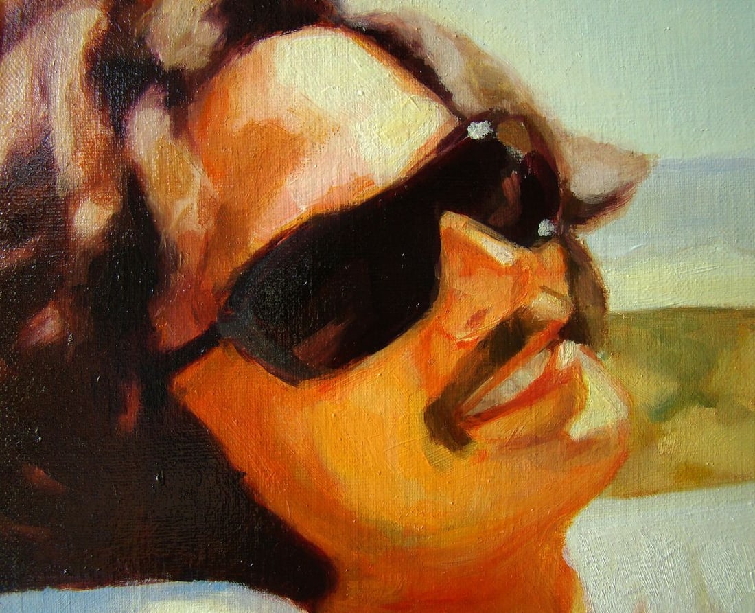 Oil painting Where are you going Yulia Lihina - 8