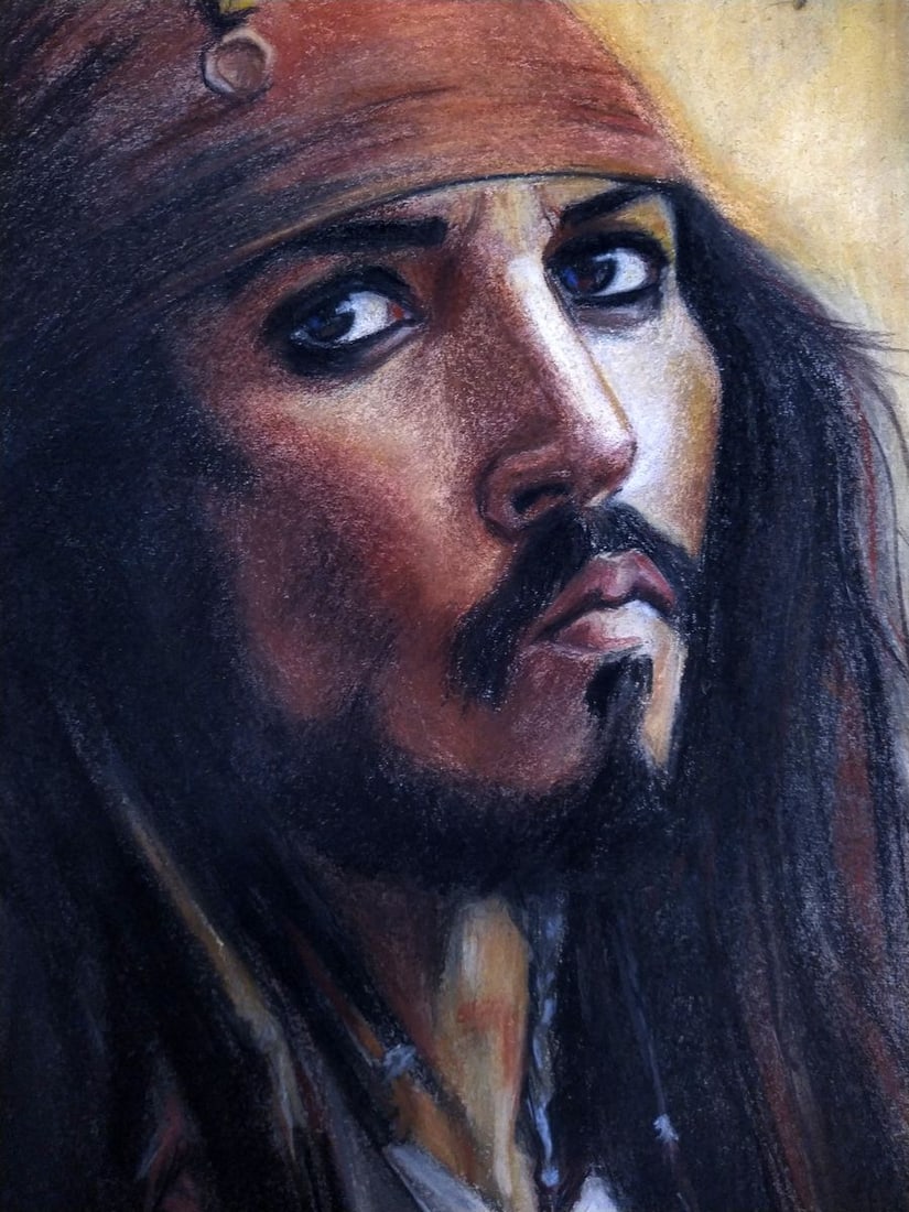 Pastel painting Hopelessness Yulia Lihina - 4