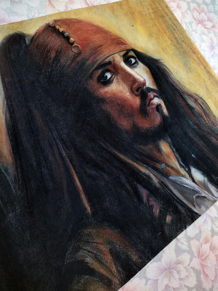 Pastel painting Hopelessness Yulia Lihina - 6