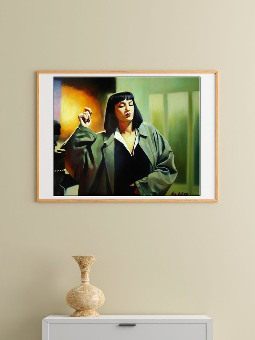 Oil painting In the drive Yulia Lihina - 2