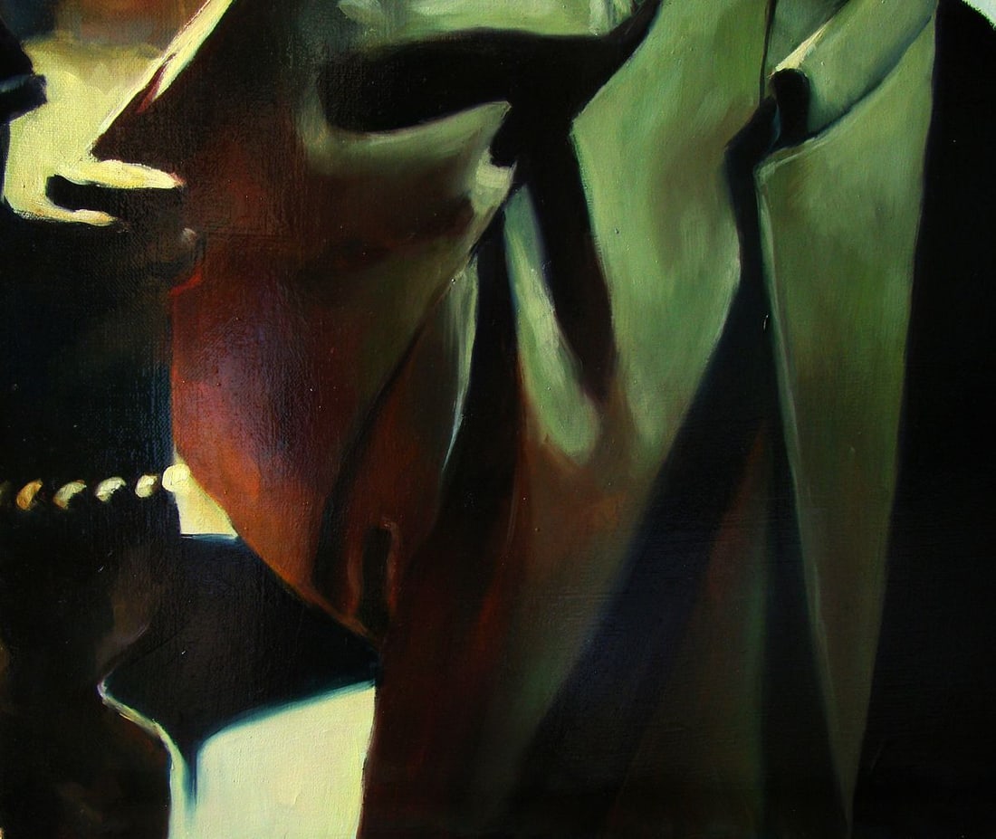 Oil painting In the drive Yulia Lihina - 5