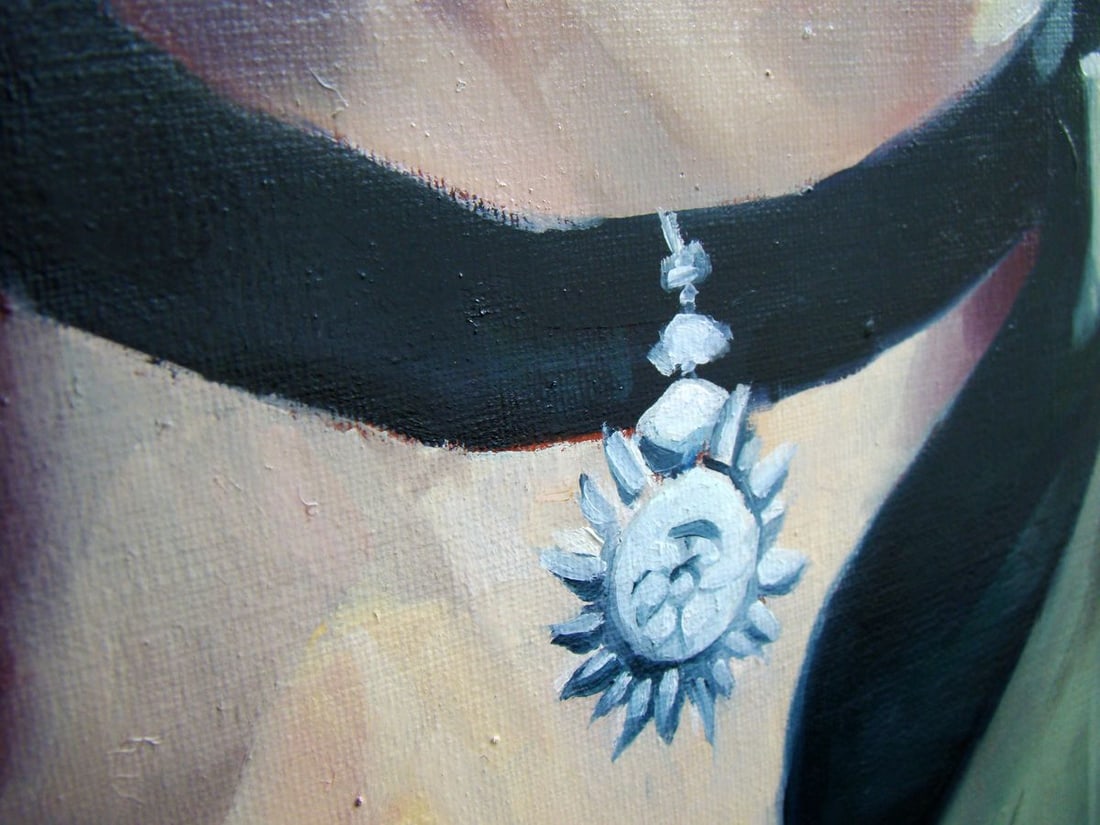 Oil painting Who wants a hole in his ass Yulia Lihina - 5