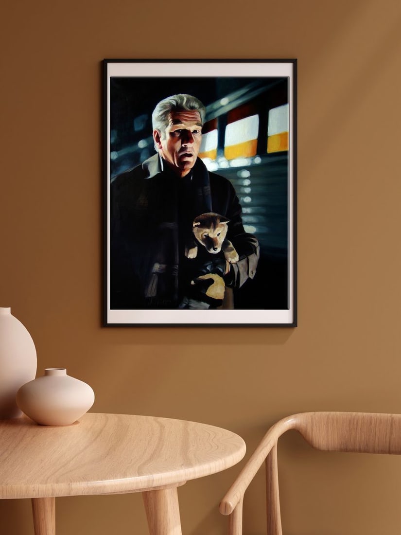 Oil painting I found a friend Yulia Lihina - 2