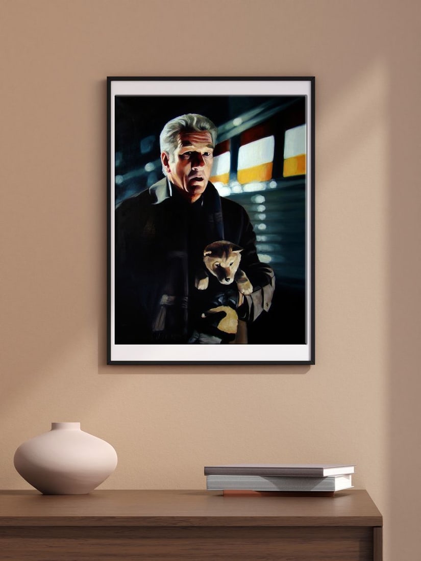 Oil painting I found a friend Yulia Lihina - 3