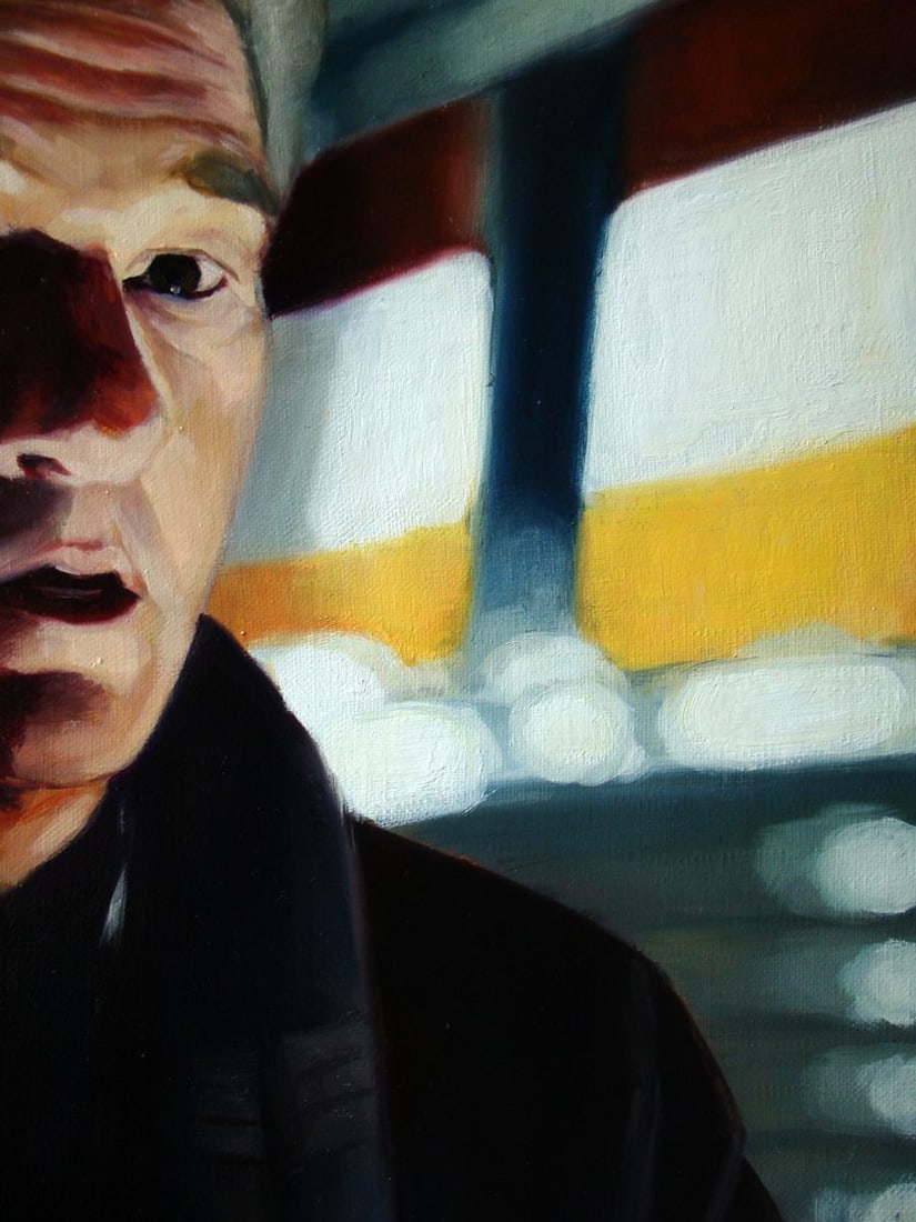 Oil painting I found a friend Yulia Lihina - 6