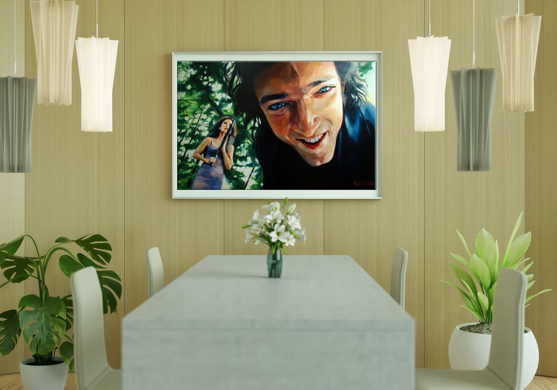 Oil painting What are you Yulia Lihina - 2