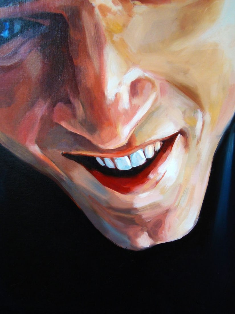 Oil painting What are you Yulia Lihina - 4