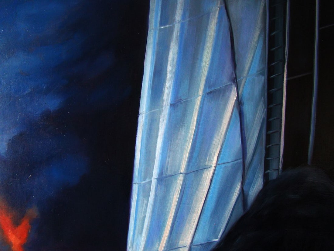 Oil painting Before he died Yulia Lihina - 8