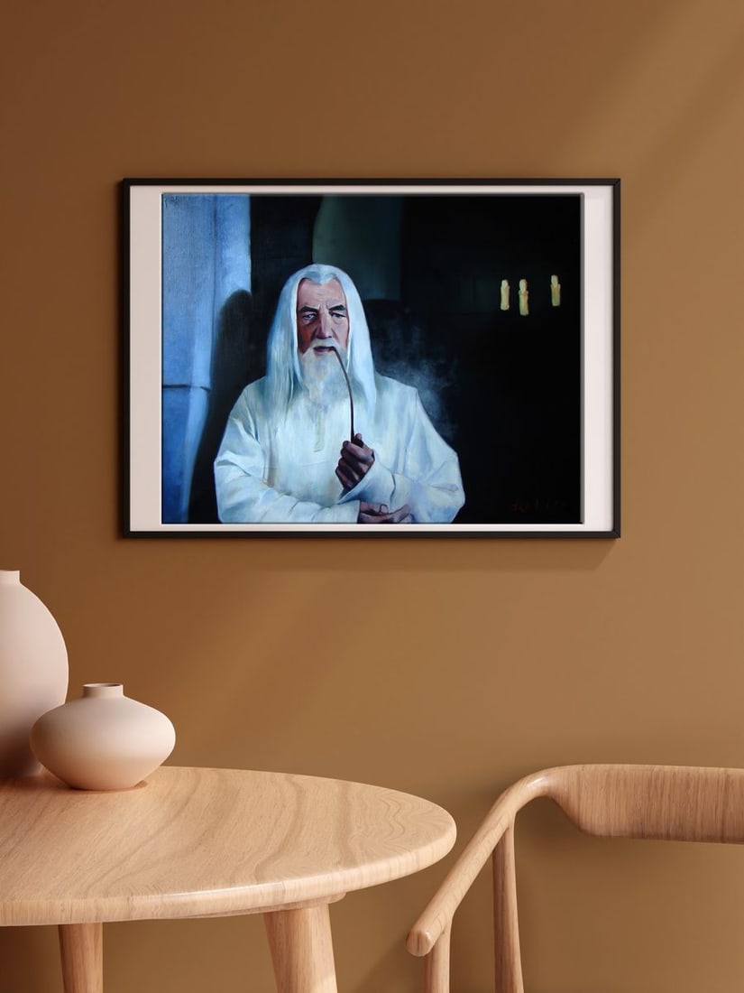 Oil painting Mysterious Look Yulia Lihina - 3