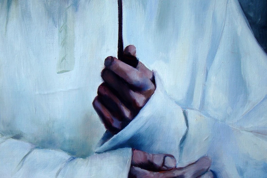 Oil painting Mysterious Look Yulia Lihina - 6