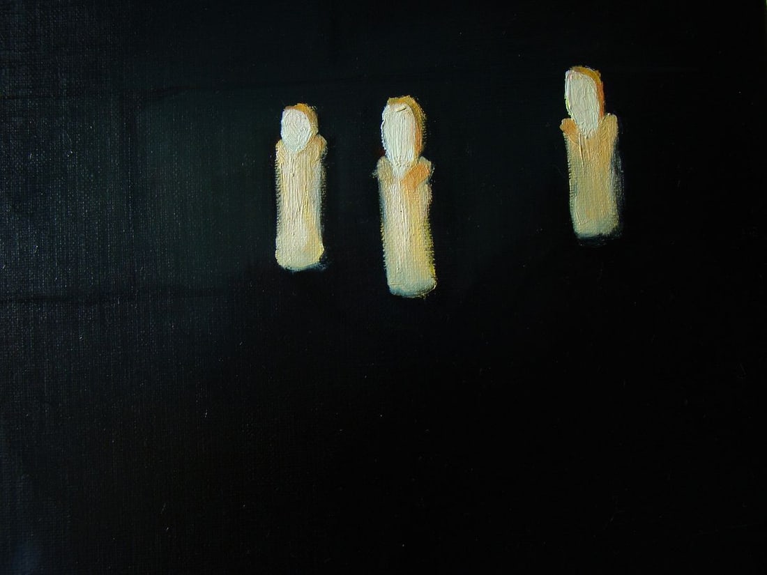 Oil painting Mysterious Look Yulia Lihina - 8