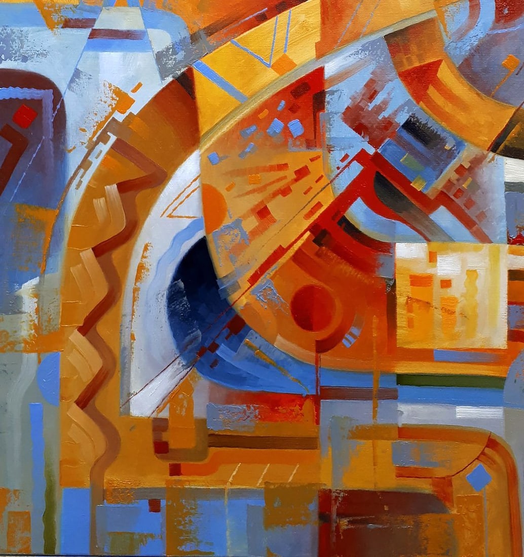 Oil painting Boomerangs Sergey Voichenko - 6