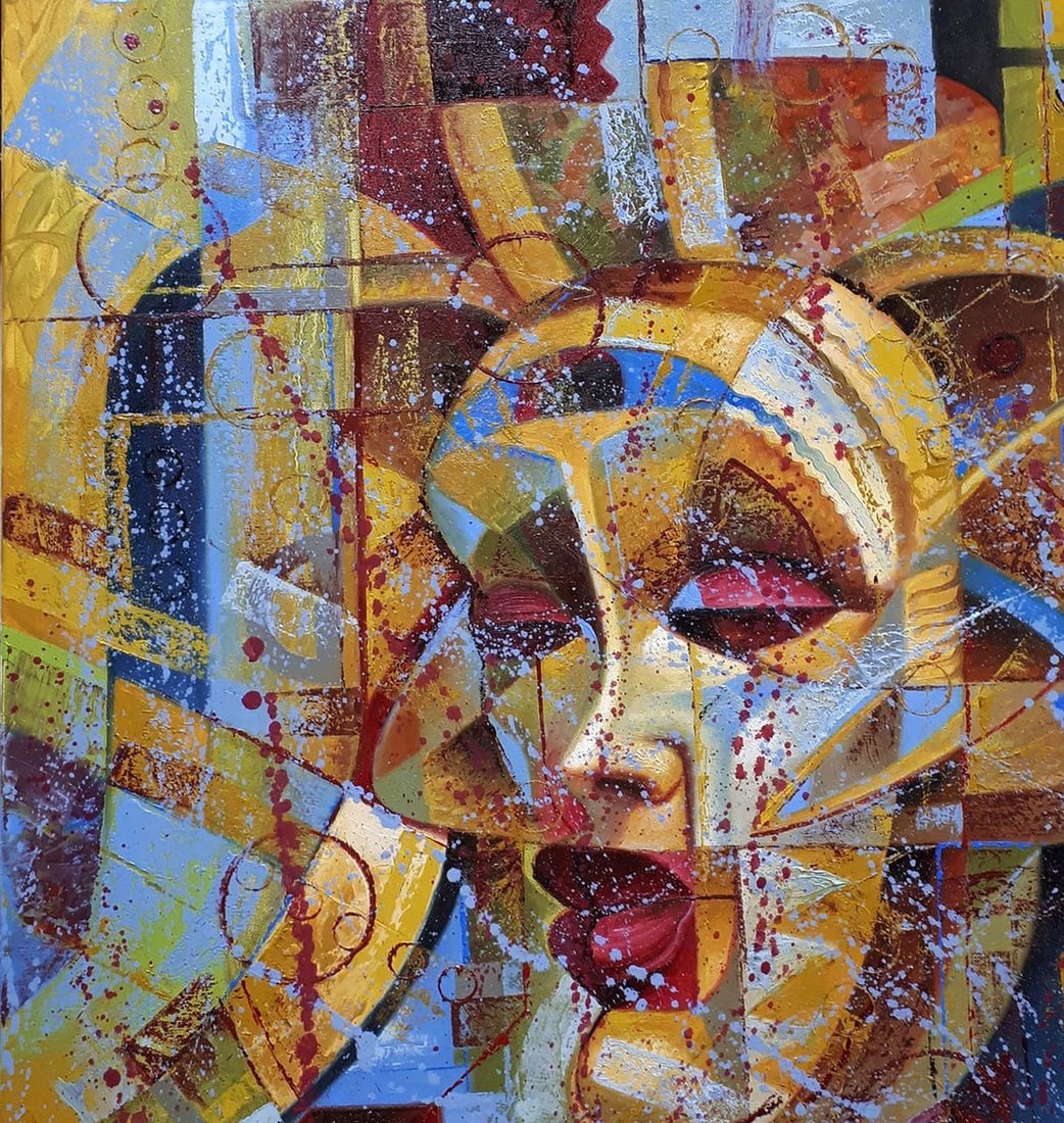 Oil painting Naomi Sergey Voichenko - 4