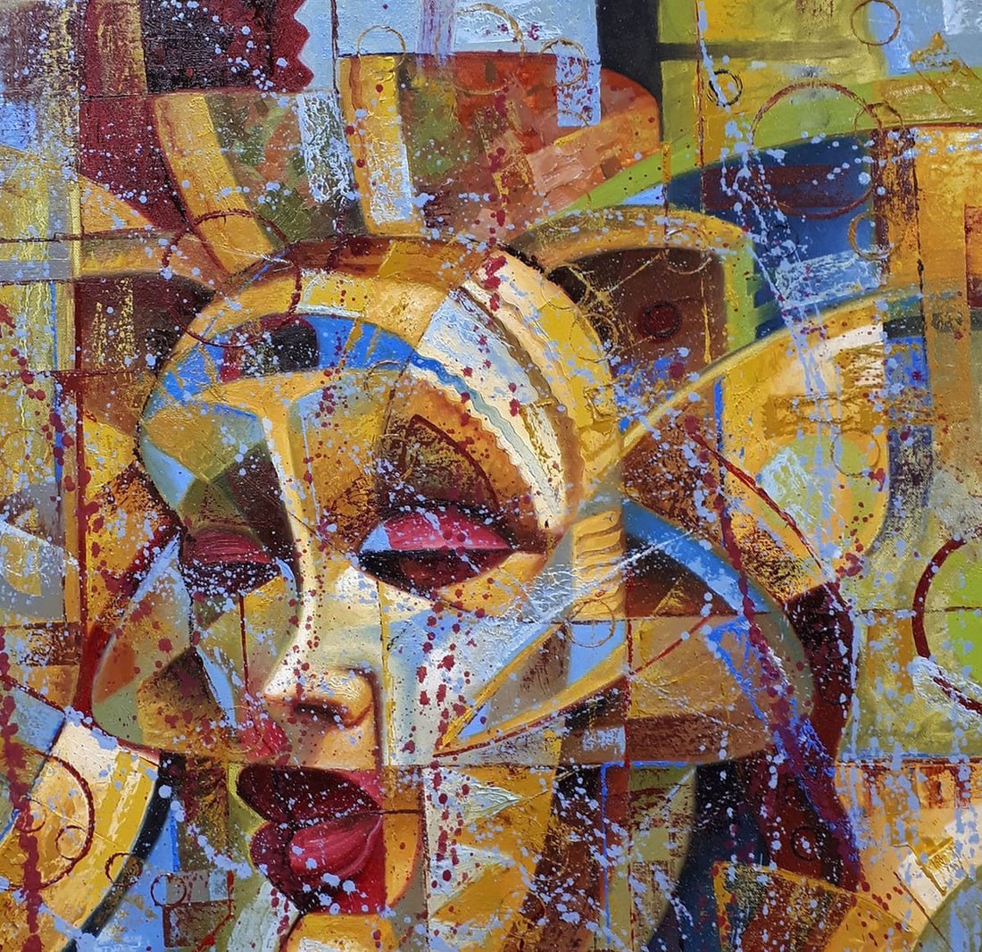 Oil painting Naomi Sergey Voichenko - 5