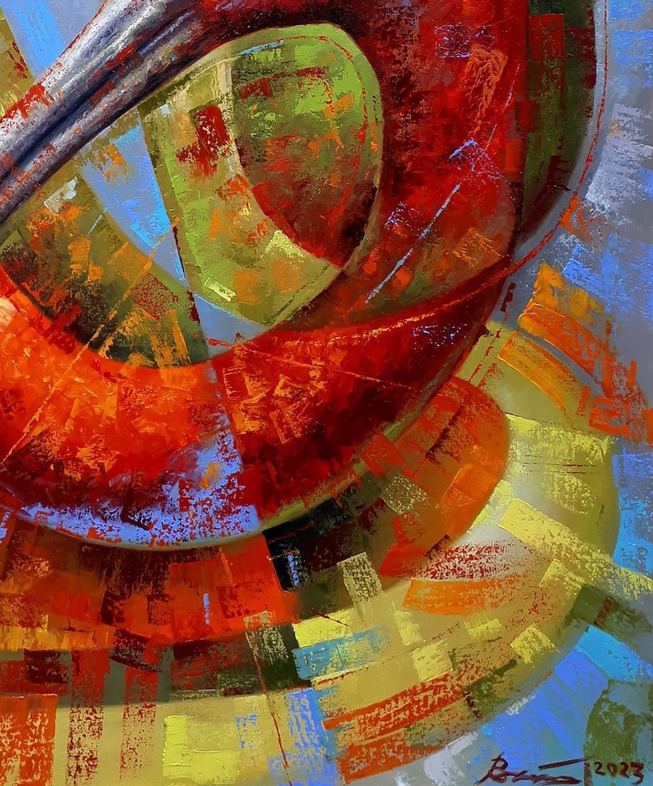 Oil painting Red ibis Sergey Voichenko - 7