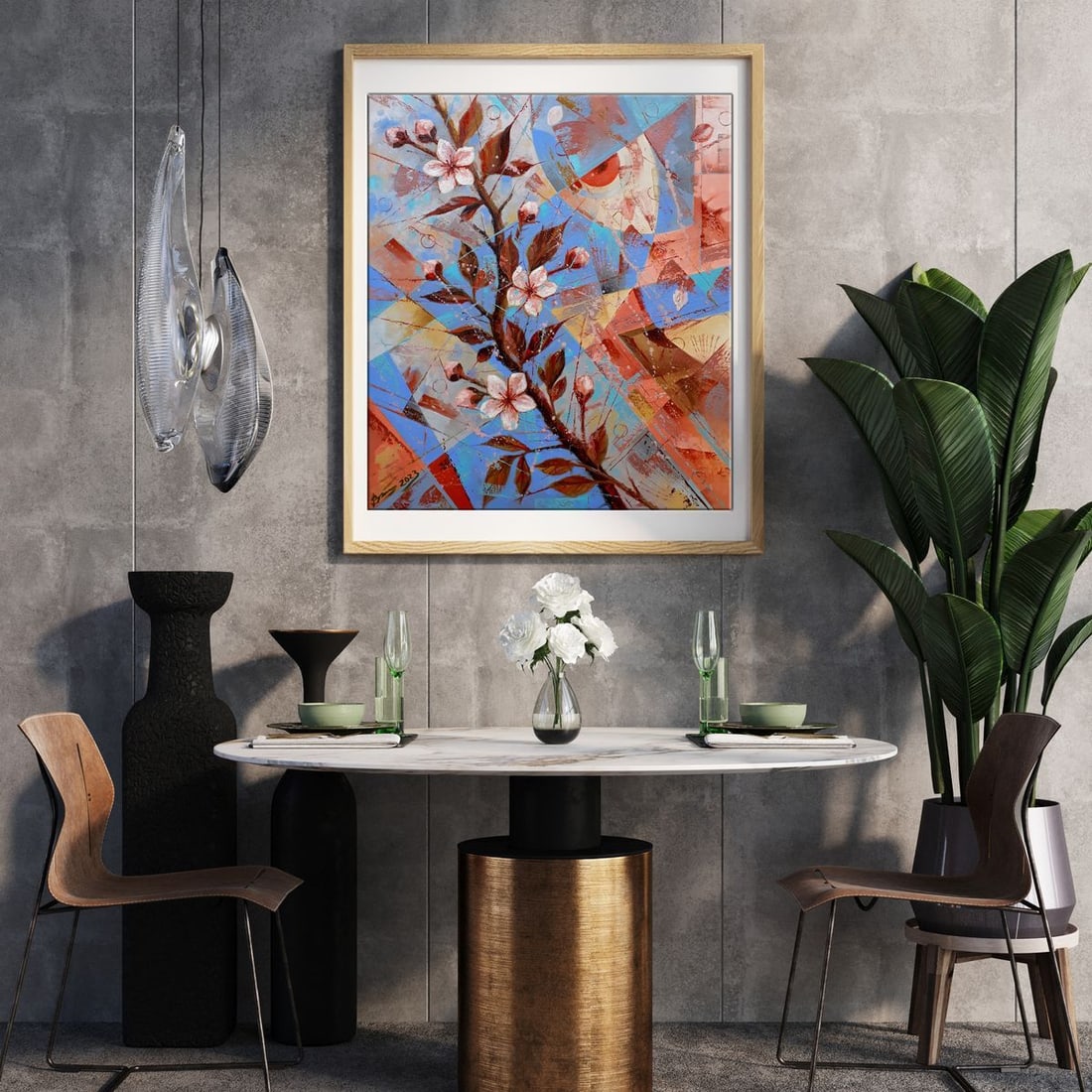 Oil painting Spring tree Sergey Voichenko - 2