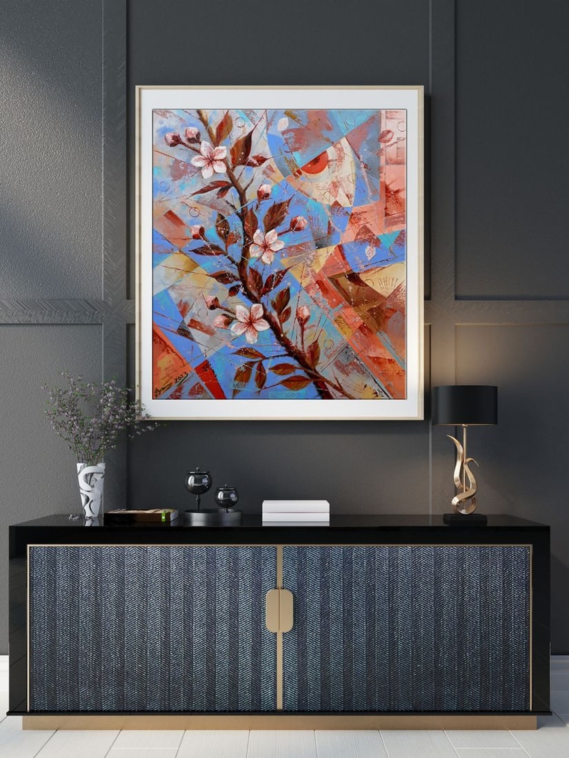 Oil painting Spring tree Sergey Voichenko - 3