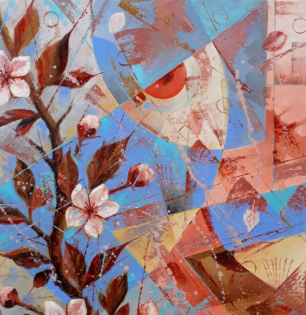 Oil painting Spring tree Sergey Voichenko - 5