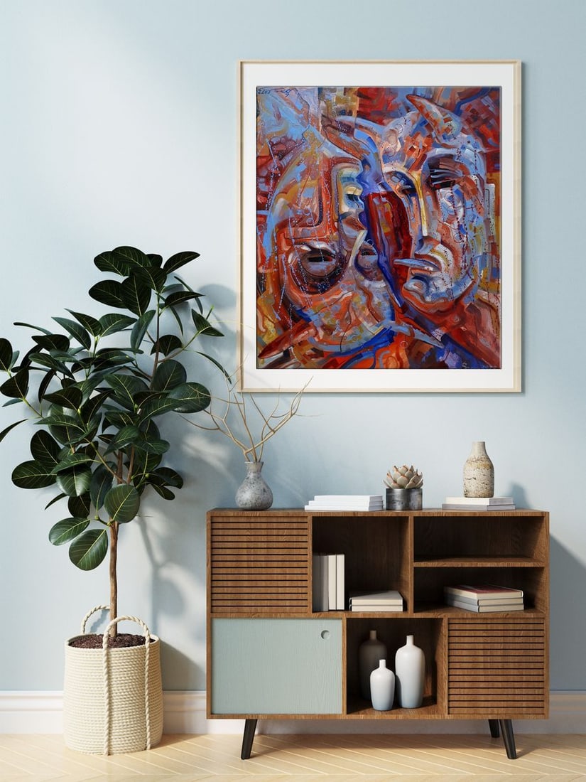 Oil painting Turn the demons Sergey Voichenko - 2