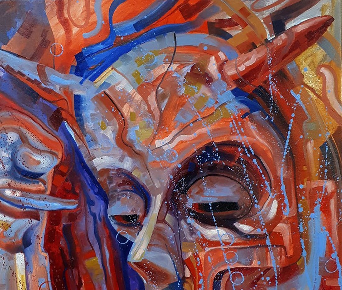 Oil painting Turn the demons Sergey Voichenko - 5