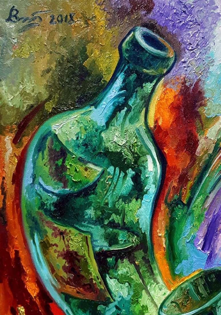 Oil painting Absinthe please Sergey Voichenko - 4