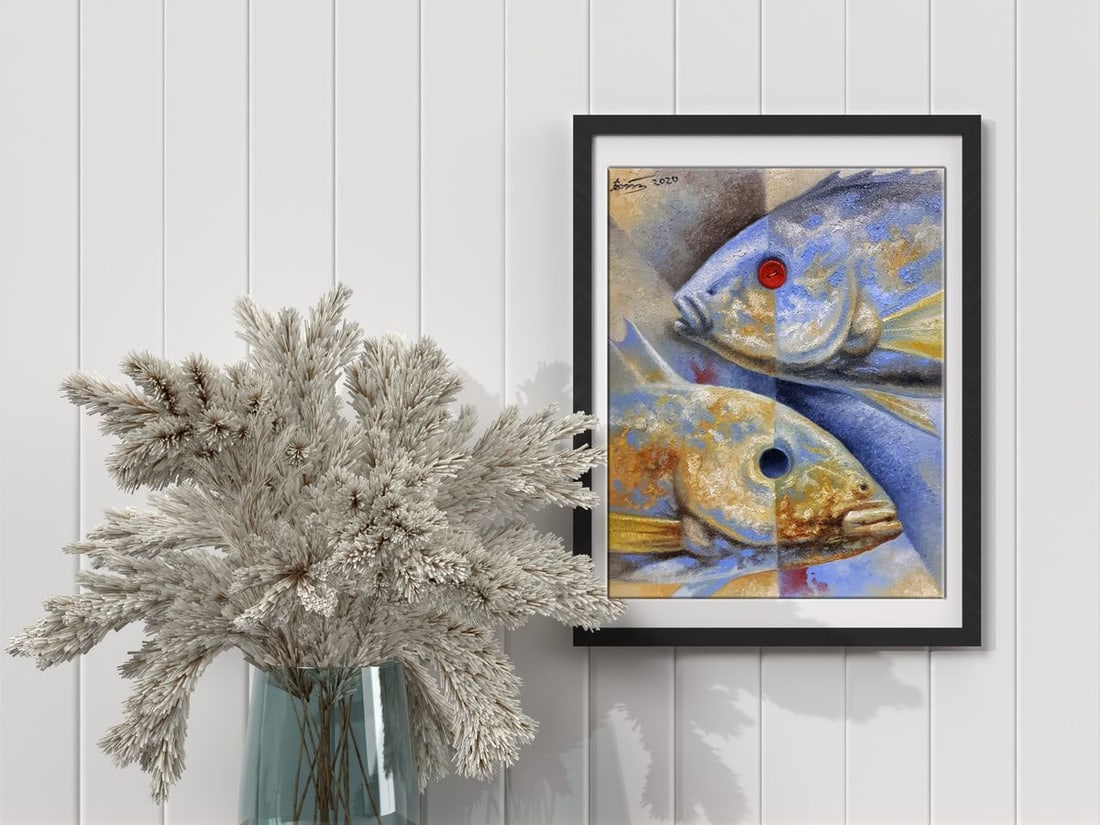 Oil painting The desire for gold Sergey Voichenko - 3