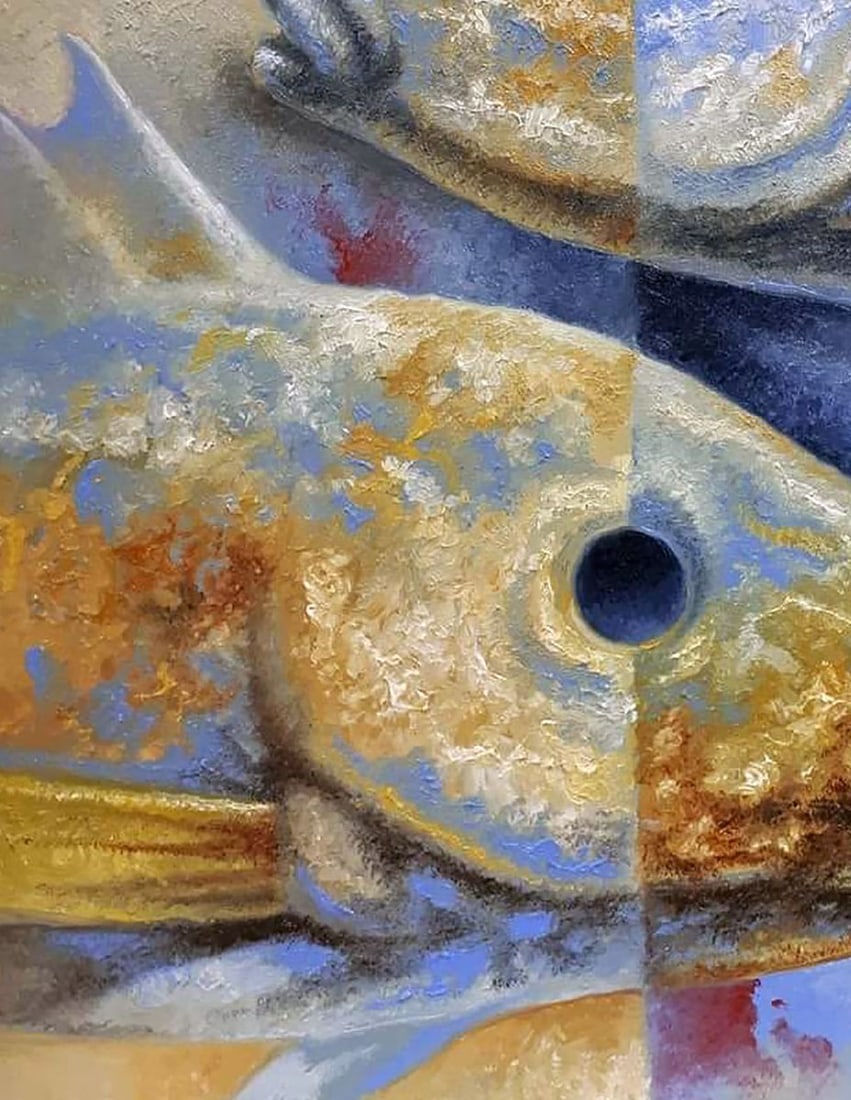 Oil painting The desire for gold Sergey Voichenko - 6