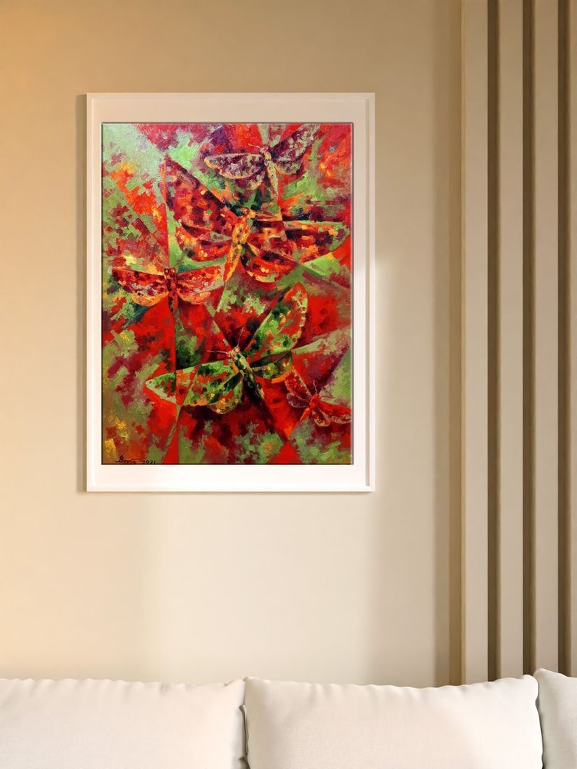 Oil painting Flight vector Sergey Voichenko - 3