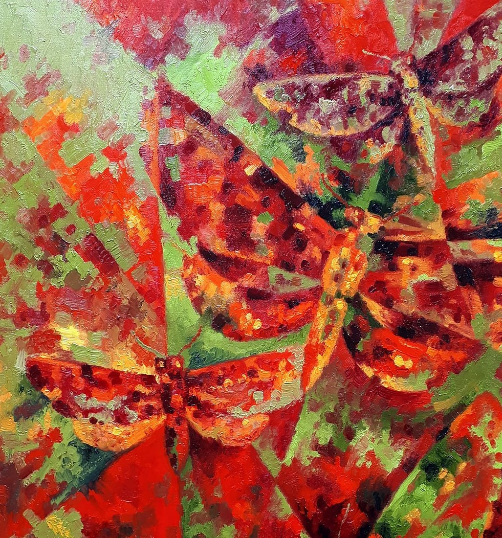 Oil painting Flight vector Sergey Voichenko - 4