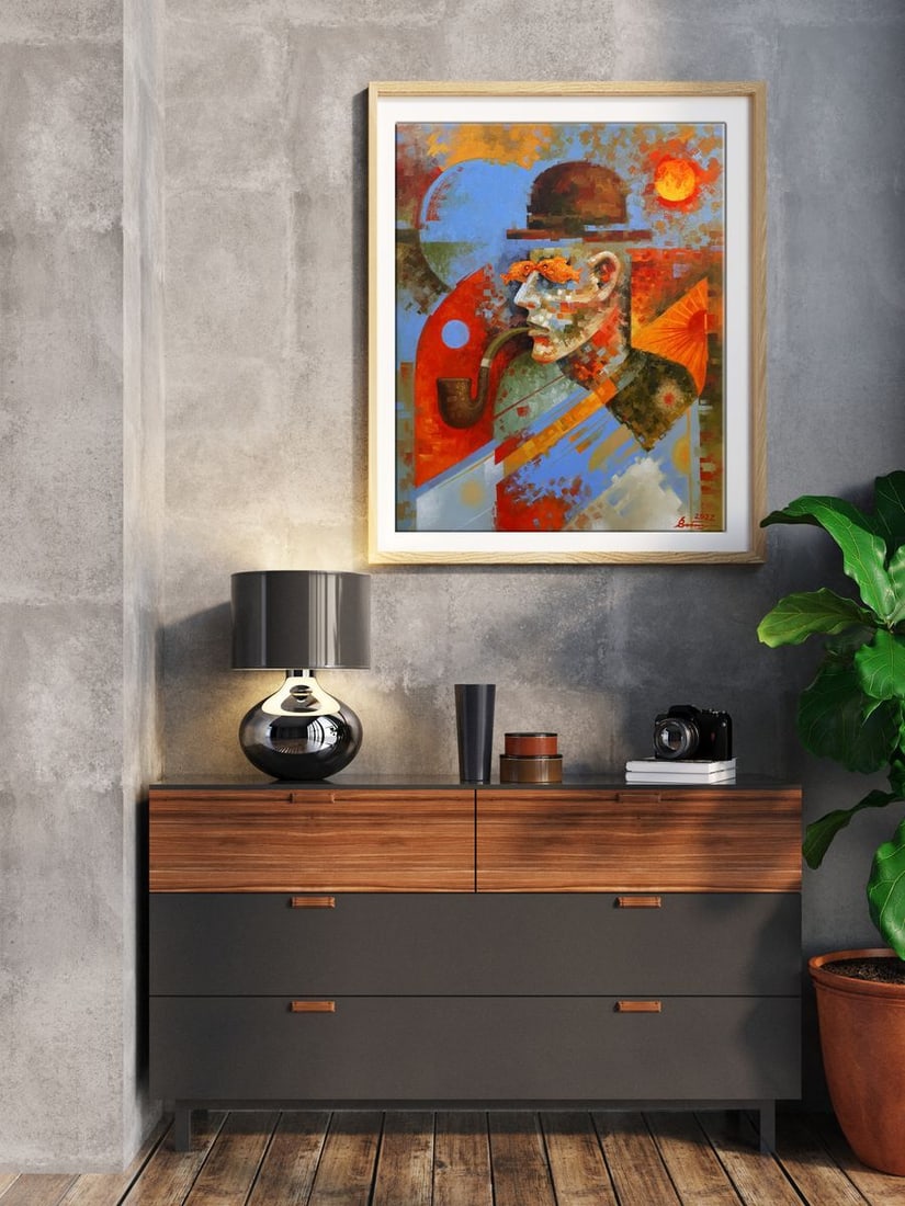 Oil painting Evening tube Sergey Voichenko - 3