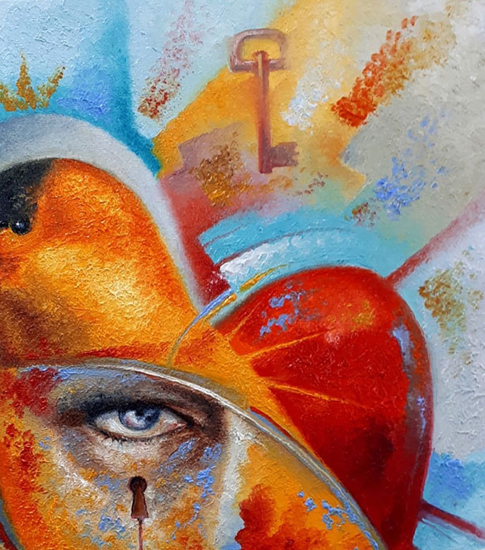 Oil painting The soul of a bird Sergey Voichenko - 5