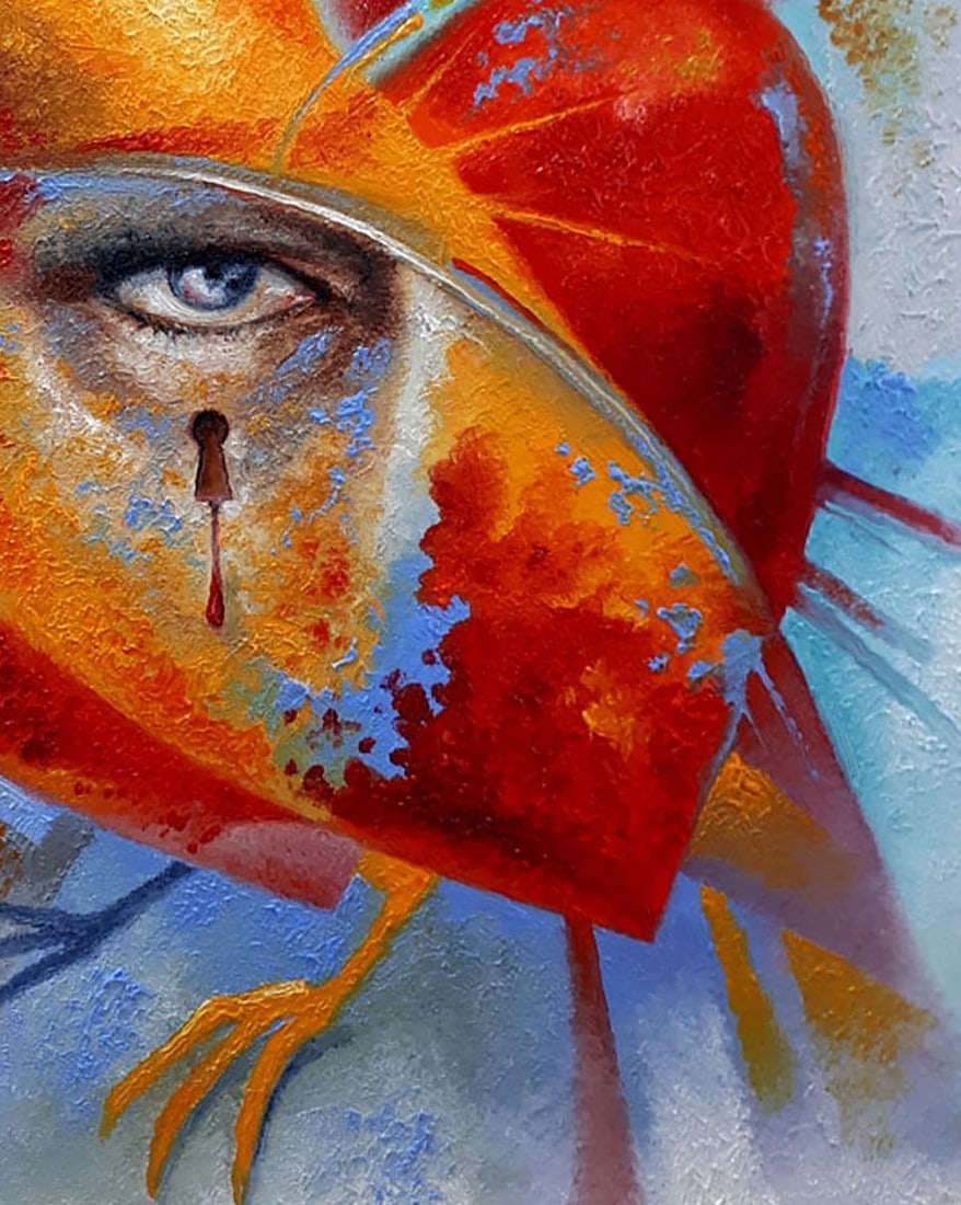 Oil painting The soul of a bird Sergey Voichenko - 7