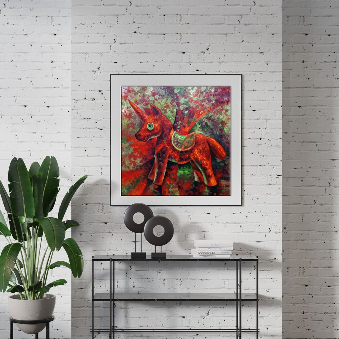 Oil painting Unicorn Sergey Voichenko - 2
