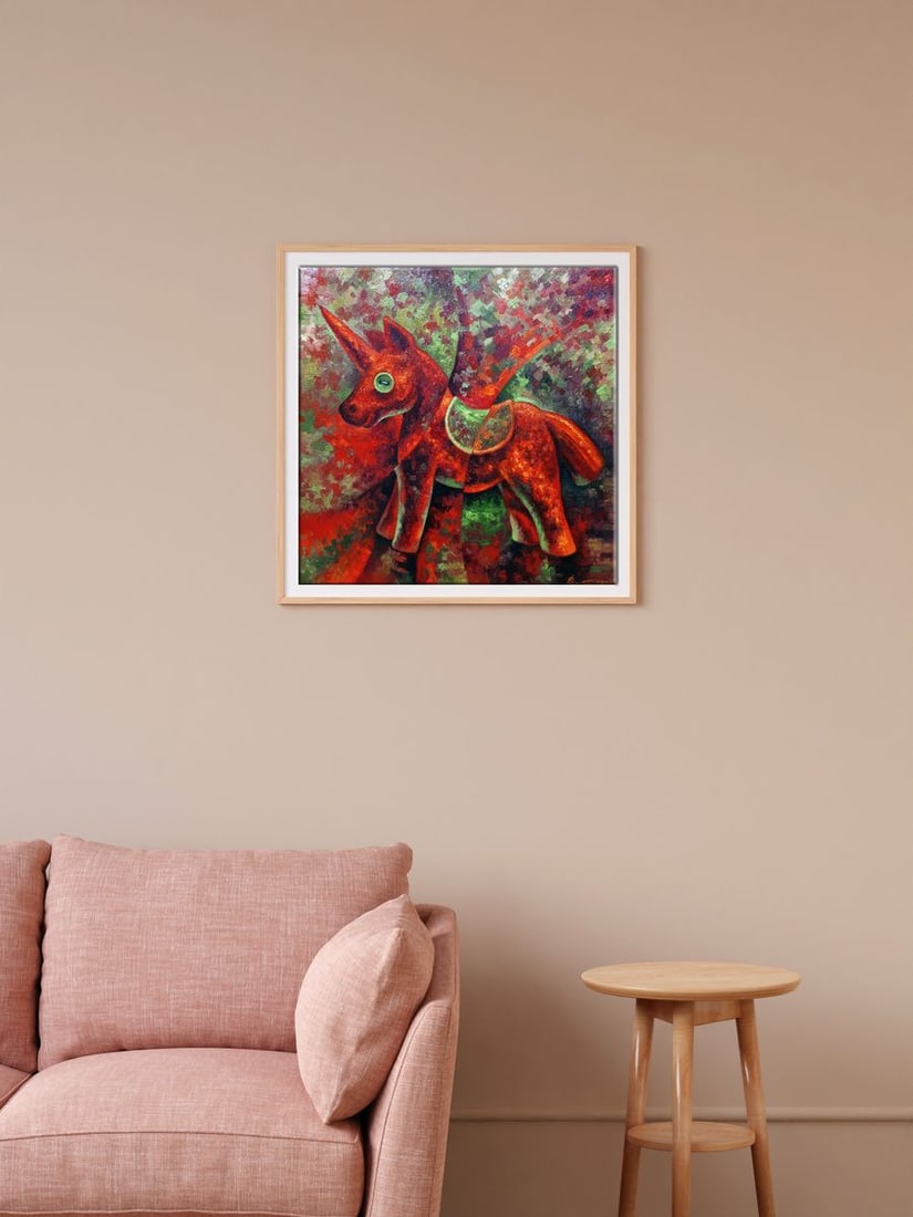 Oil painting Unicorn Sergey Voichenko - 3