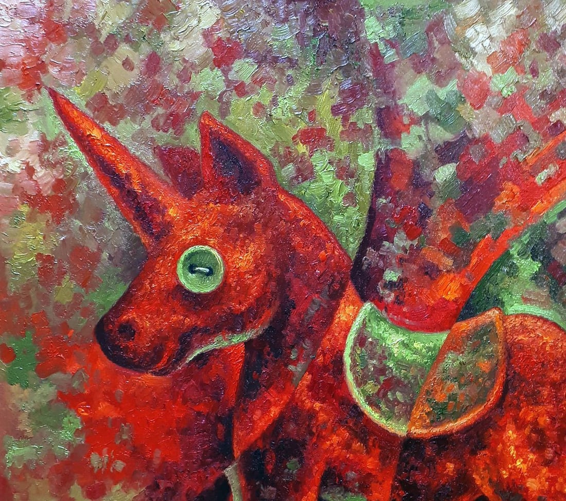 Oil painting Unicorn Sergey Voichenko - 4
