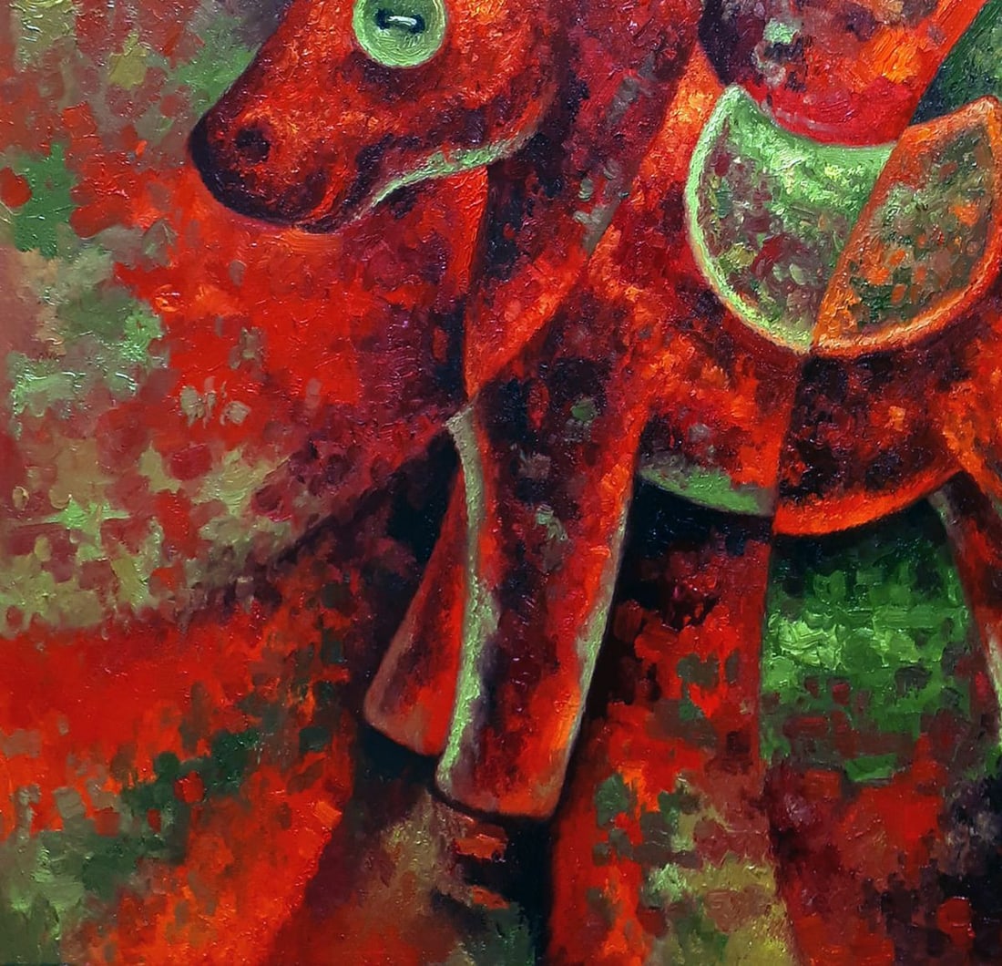 Oil painting Unicorn Sergey Voichenko - 6