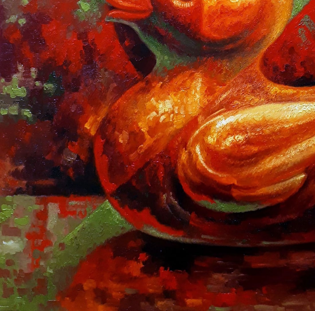 Oil painting Duckling Sergey Voichenko - 6