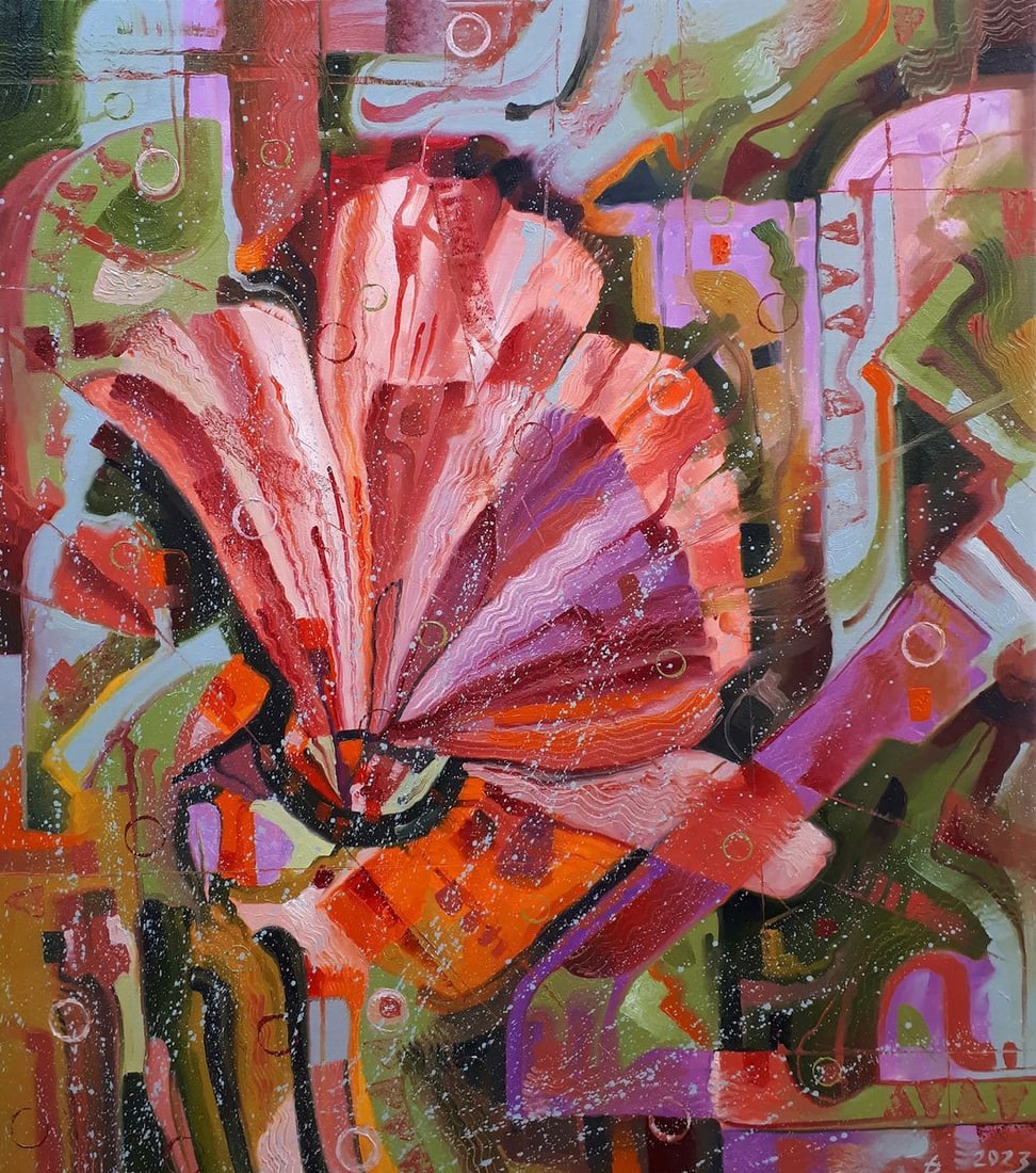 Oil painting Color abstraction Sergey Voichenko (1 of 7)