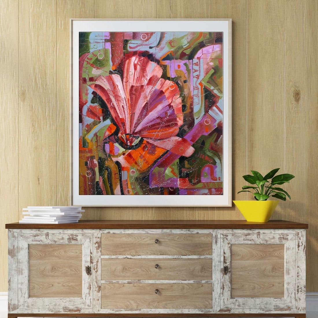 Oil painting Color abstraction Sergey Voichenko - 2